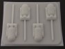 174sp R3D3 Chocolate or Hard Candy Lollipop Mold